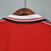 Retro 98/99 Manchester United M-U Home Red Jersey Version Short Sleeve-9362606