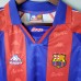 Retro 96/97 Barcelona Home Red Blue Jersey Version Short Sleeve-6390455