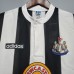 Retro 95/97 Newcastle United Home White Black Jersey Version Short Sleeve-1586311