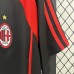 Retro 00/01 AC Milan Third Away Black Red Jersey Version Short Sleeve-3915783