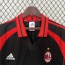 Retro 00/01 AC Milan Third Away Black Red Jersey Version Short Sleeve-3915783