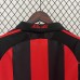 Retro 01/02 AC Milan Home Black Red Jersey Version Short Sleeve-1405121