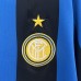 Retro 90/91 Inter Milan Home Black Blue Jersey Version Short Sleeve-142826