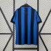 Retro 90/91 Inter Milan Home Black Blue Jersey Version Short Sleeve-142826