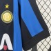 Retro 90/91 Inter Milan Home Black Blue Jersey Version Short Sleeve-142826