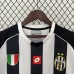 Retro 02/03 Juventus Home White Black Jersey Version Short Sleeve-4286125