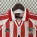 Retro Athletic Bilbao 100th Anniversary Home Stadium Red White Jersey Version Short Sleeve-3132905