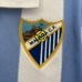 Retro 12/13 Malaga Home White Blue Jersey Version Short Sleeve-3774255