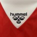 Retro 1988 Denmark Home Red White Jersey Version Short Sleeve-3934007