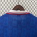 Retro 1996 France Home Blue Jersey Version Short Sleeve-8562562