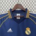 Retro 98/00 Real Madrid Third Away Blue Jersey Version Short Sleeve-3558307