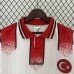 Retro 1996 Turkey Away White Red Jersey Version Short Sleeve-6676446