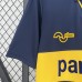 Retro 94/95 Boca Juniors Home Blue Yellow Jersey Version Short Sleeve-4683487