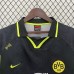 Retro 96/97 Borussia Dortmund Away Black Green Jersey Version Short Sleeve-6005907