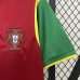 Retro 1998 Portugal Home Red Jersey Version Short Sleeve-3706162