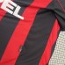 Retro 00/01 AC Milan Home Black Red Jersey Version Short Sleeve-9825470