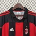 Retro 00/01 AC Milan Home Black Red Jersey Version Short Sleeve-9825470