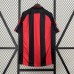 Retro 00/01 AC Milan Home Black Red Jersey Version Short Sleeve-9825470