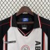 Retro 98/99 Ajax Away White Black Jersey Version Short Sleeve-6049400