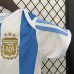 2024 Baby Argentina Home White Blue Jersey Version Short Sleeve-6701979