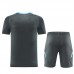 2024 Argentina Gray Training Jersey Kit short Sleeve (Shirt + Short)-5795116