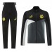 24/25 Borussia Dortmund Gray Black Edition Classic Jacket Training Suit (Top+Pant)-8067870