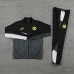 24/25 Borussia Dortmund Gray Black Edition Classic Jacket Training Suit (Top+Pant)-8067870