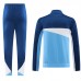 24/25 Marseille Blue Edition Classic Jacket Training Suit (Top+Pant)-1061236