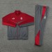 24/25 AC Milan Red Gray Edition Classic Jacket Training Suit (Top+Pant)-4028899