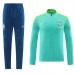 2024 Brazil Green Edition Classic Jacket Training Suit (Top+Pant)-6211149