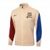 24/25 Barcelona Khaki Edition Classic Jacket Training Suit (Top+Pant)-9284036