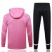 24/25 Miami Pink Hooded Edition Classic Jacket Training Suit (Top+Pant)-5154706