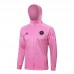 24/25 Miami Pink Hooded Edition Classic Jacket Training Suit (Top+Pant)-5154706