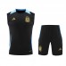 2024 Argentina Black Training Jersey Kit Sleeveless vest (Shirt + Vest)-432797