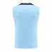 2024 France Blue Training Jersey Kit Sleeveless vest (Shirt + Vest)-1371797