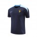 2024 France Navy Blue Training Jersey Kit short Sleeve (Shirt + Short)-2487839