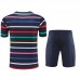 2024 France Navy Blue Training Jersey Kit short Sleeve (Shirt + Short)-4108259