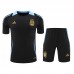 2024 Argentina Black Training Jersey Kit short Sleeve (Shirt + Short)-5998220