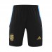 2024 Argentina Black Training Jersey Kit short Sleeve (Shirt + Short)-5998220