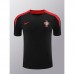 2024 Portugal Black Red Training Jersey Kit short Sleeve (Shirt + Short)-1344425