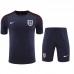 2024 England Gray Training Jersey Kit short Sleeve (Shirt + Short)-340780