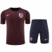 2024 England Wine Red Training Jersey Kit short Sleeve (Shirt + Short)-9922573