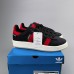 Campus Running Shoes-Black/Red-7510003