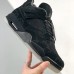 Air Jordan 4 AJ4 High Running Shoes-All Black-1452048