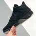 Air Jordan 4 AJ4 High Running Shoes-All Black-1452048