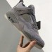 Air Jordan 4 AJ4 High Running Shoes-All Gray-2286838