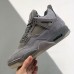 Air Jordan 4 AJ4 High Running Shoes-All Gray-2286838