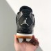 Air Jordan 4 AJ4 High Running Shoes-Black/White-423223