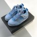 Air Jordan 4 AJ4 High Running Shoes-All Blue-7549676