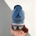 Air Jordan 4 AJ4 High Running Shoes-All Blue-7549676